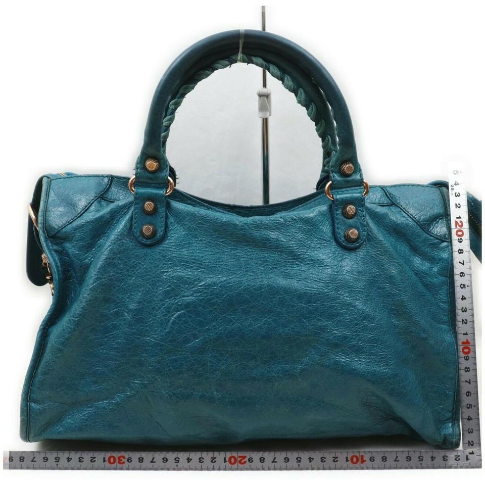 Balenciaga Green Giant The City 2way Shoulder Bag 861545 2