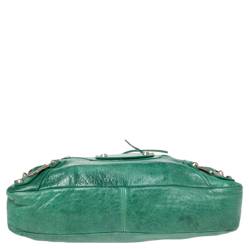 Balenciaga Green Leather First RSH Bag 1