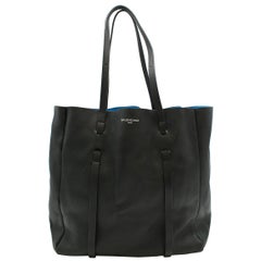 Balenciaga Grey & Blue Everyday Tote S Bag