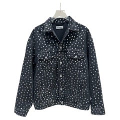 Balenciaga Grey Denim Jacket - Women's Size 34