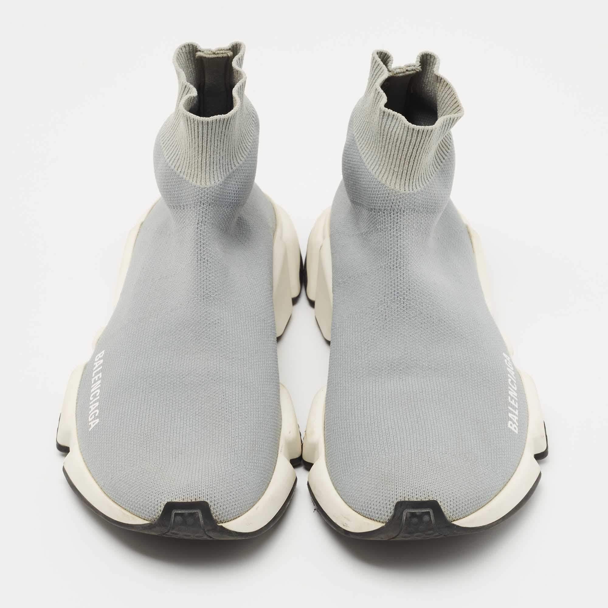 Celebrating the fusion of sports and luxury fashion, these Balenciaga Speed Trainer sneakers are absolutely worth the splurge. They are laceless and so well-crafted with breathable knit fabric in a sock style. Fully equipped to give you the best