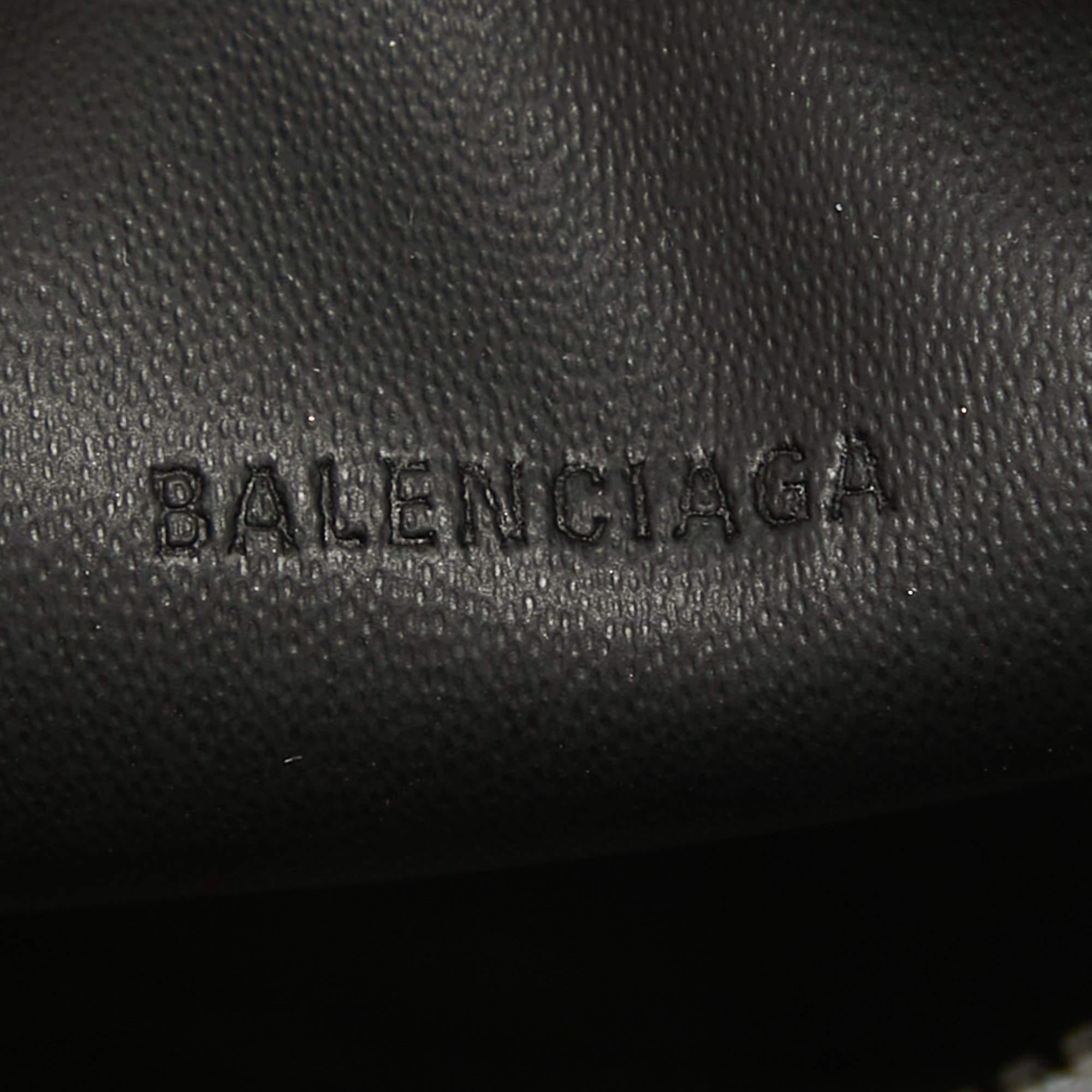 Balenciaga Grey Leather Super Nano Classic City Crossbody Bag 4