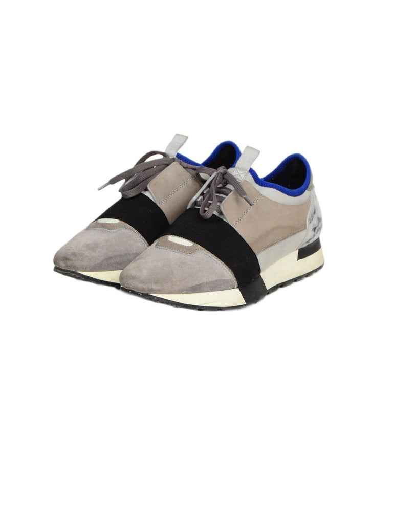 balenciaga race runners grey