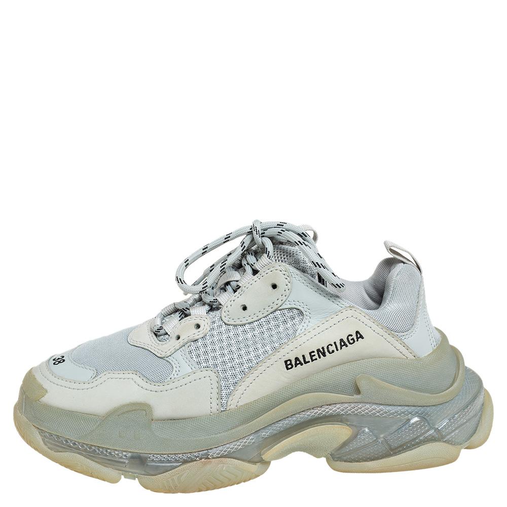 The Triple S by Balenciaga was first seen in January of 2017, but it dropped only in September of the same year. Once it launched, the shoes shook the sneaker scene and started the 