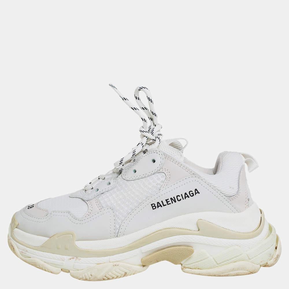 The Balenciaga Triple S was first seen in January of 2017, but it dropped only in September of the same year. Once it launched, the shoes shook the sneaker scene and started the 