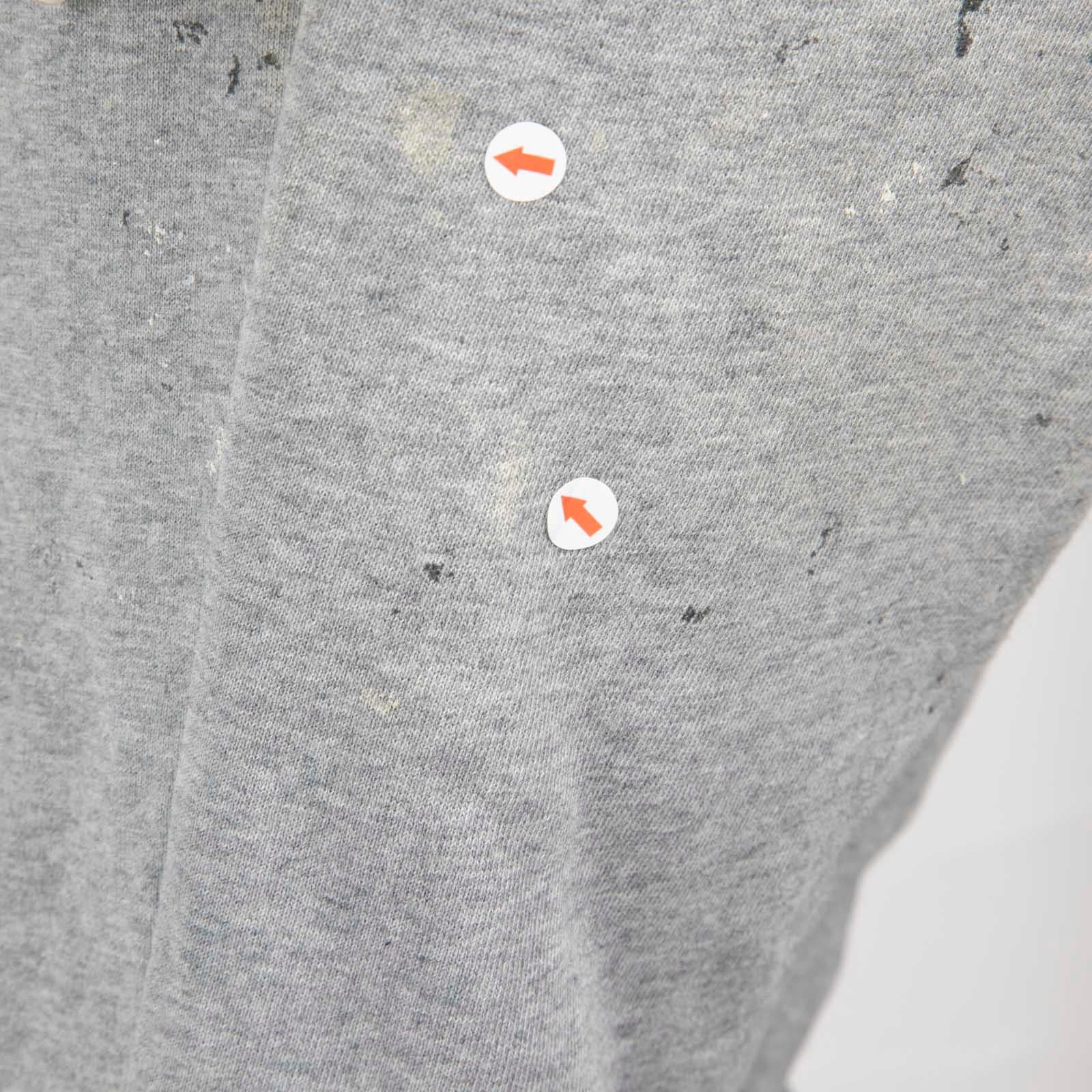 Balenciaga Grau Paint Splatter Print Jogger Größe S im Angebot 3