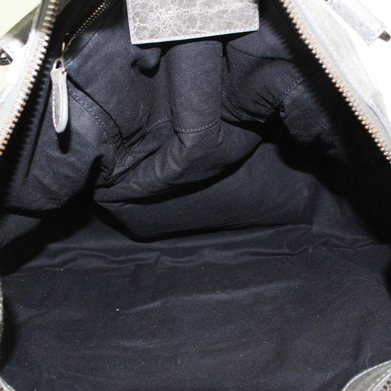 BALENCIAGA - Sac à main The Giant City gris 861246 Bon état à Dix hills, NY