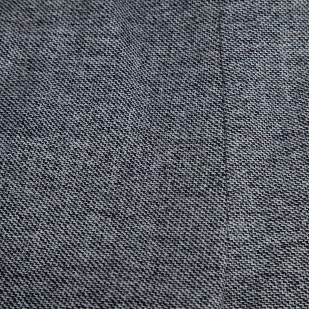 Balenciaga Grey Wool Flared High Rise Trousers Size S Bon état - En vente à London, GB