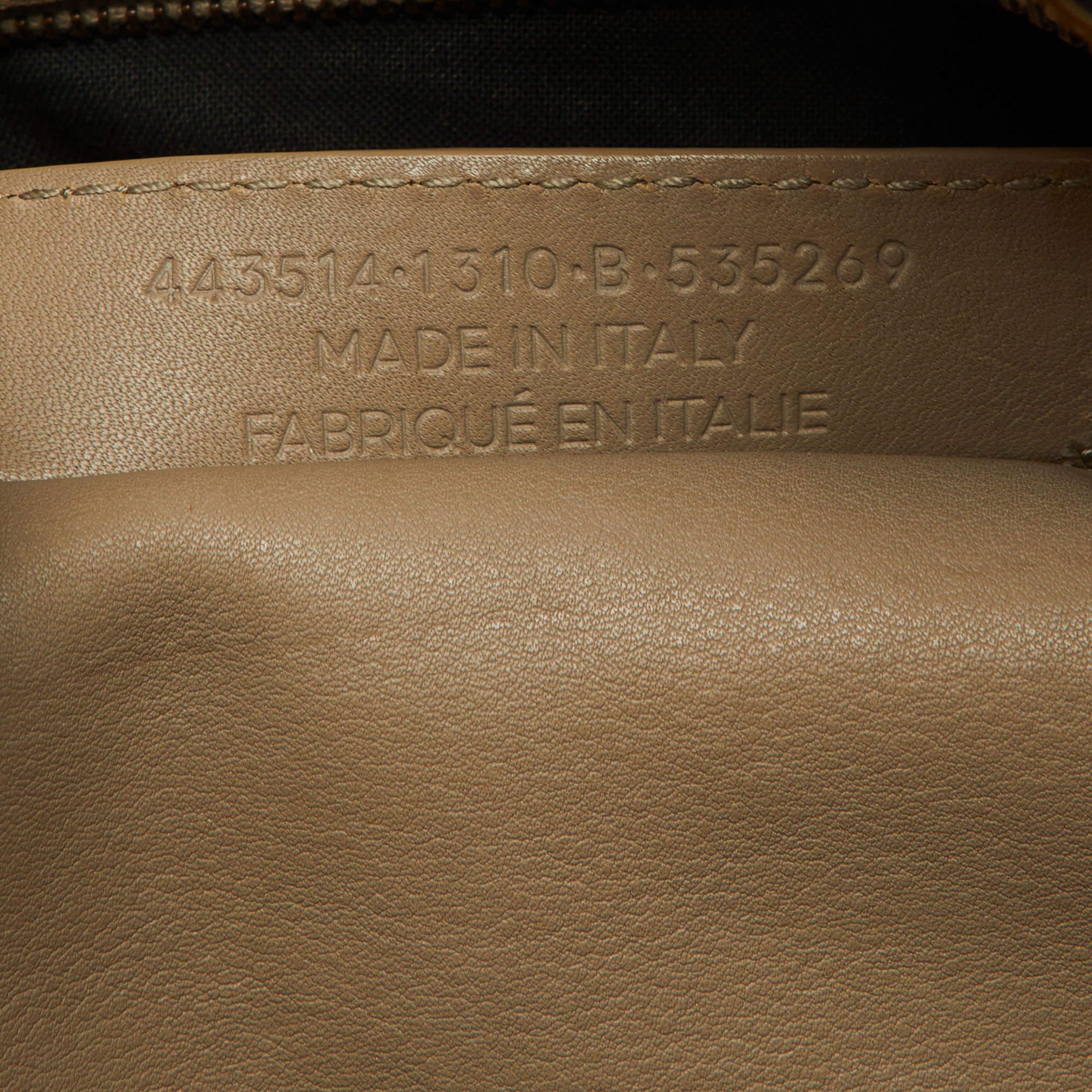 Balenciaga Gris Glace Leather Blackout Classic City Bag en vente 5