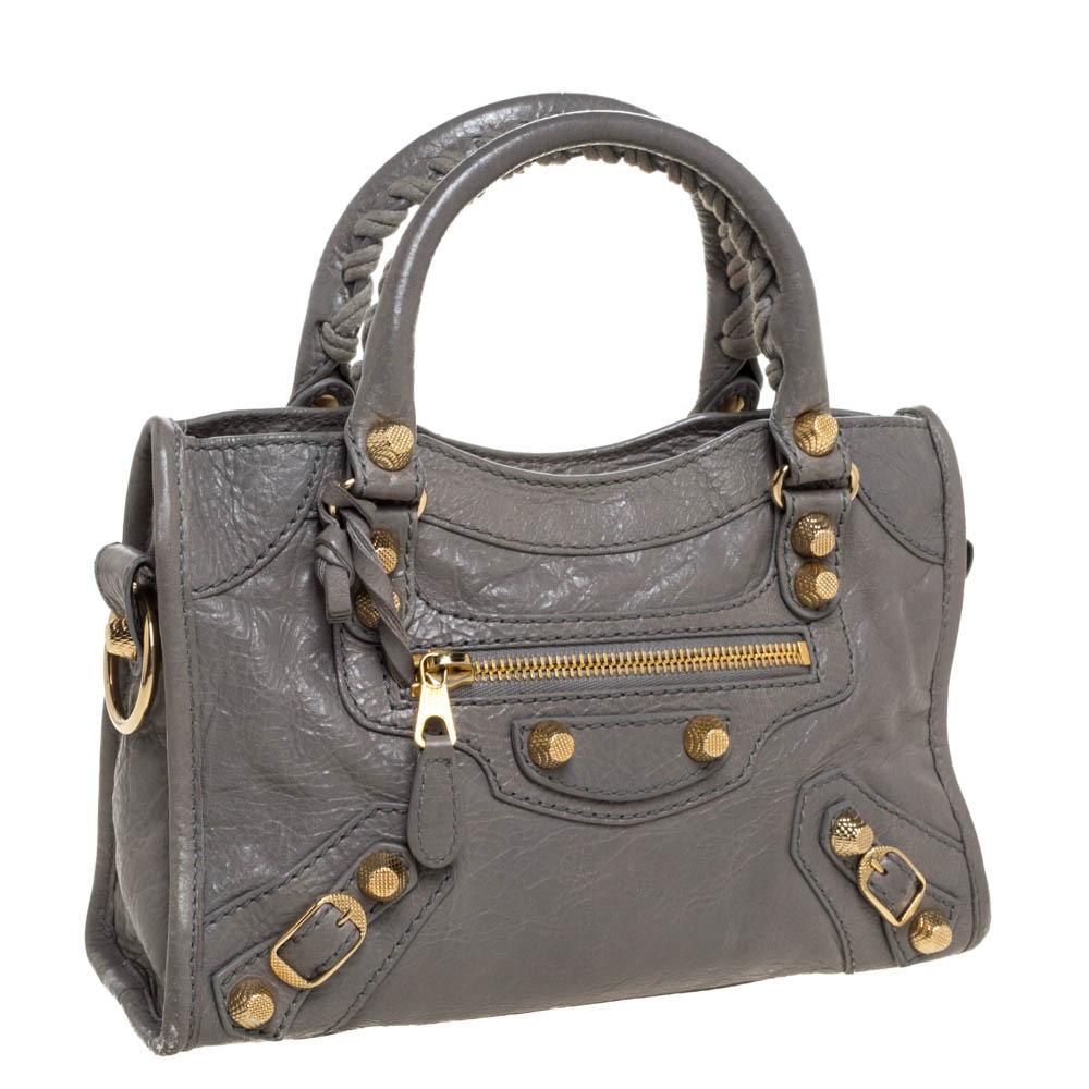 balenciaga classic city grey