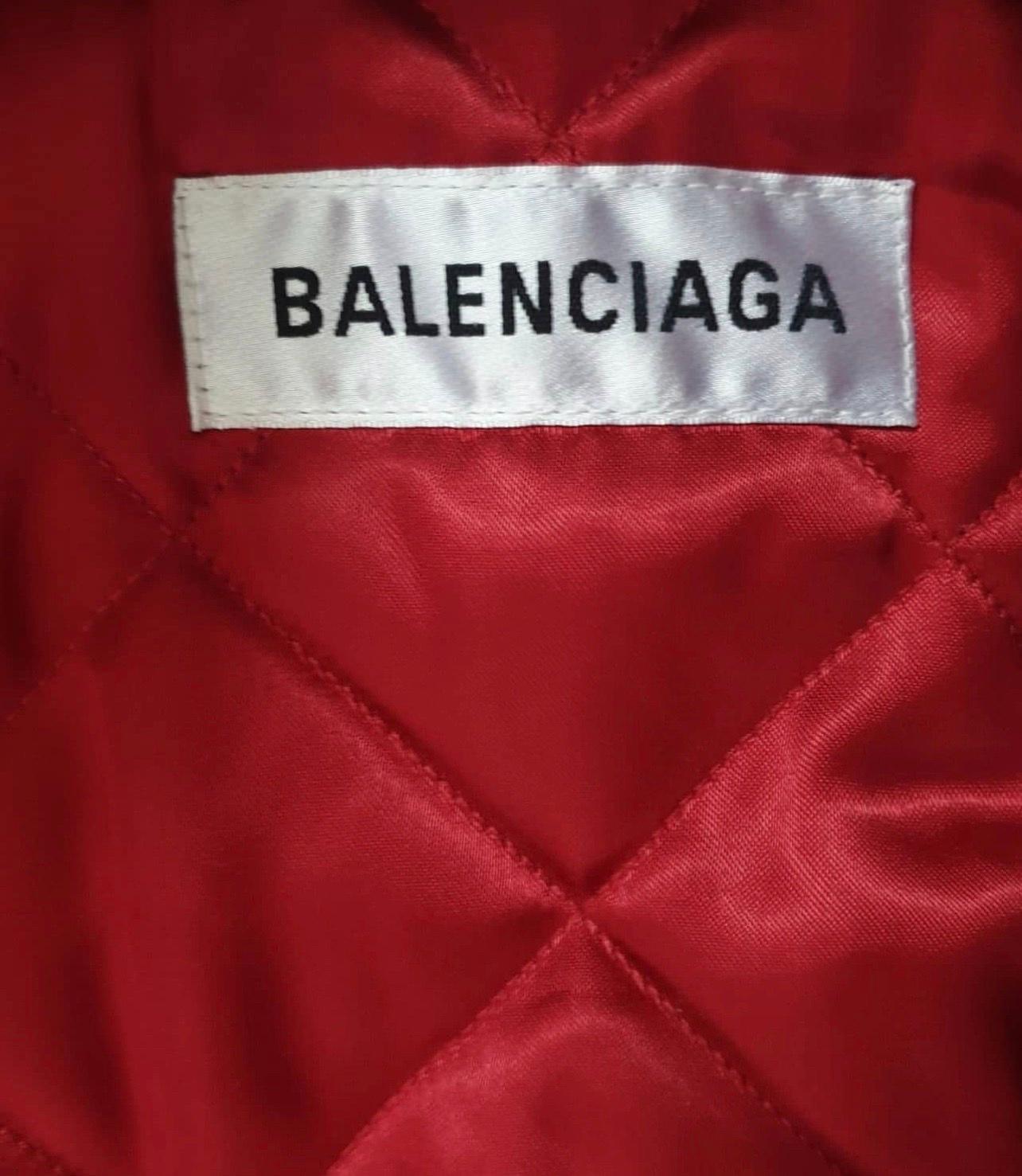 Women's  BALENCIAGA Hammered leather bomber jacket 