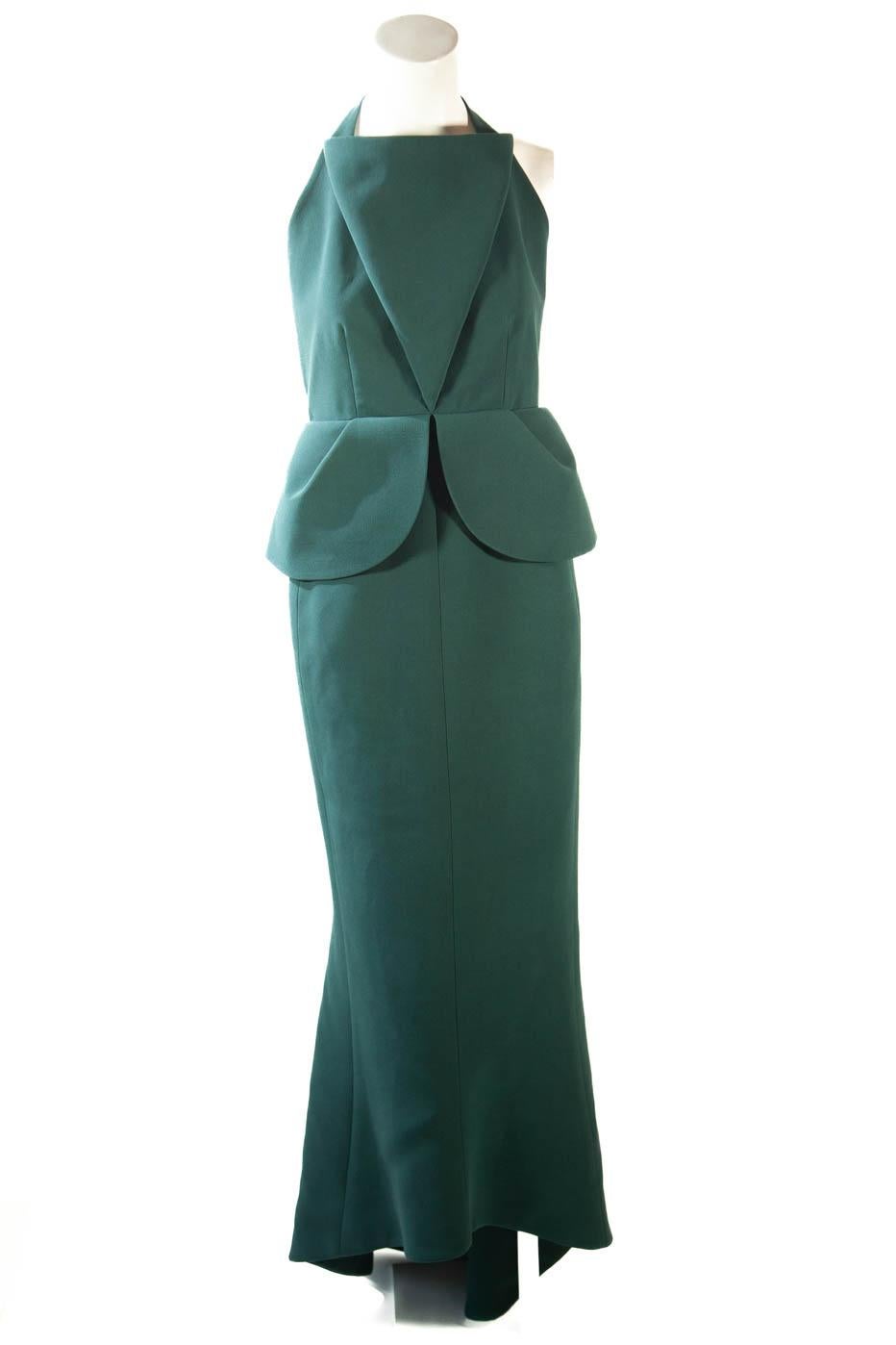 Balenciaga, 2013 Met Gala forest green, gown worn by celebrity (please inquire).

Provenance, please inquire.

