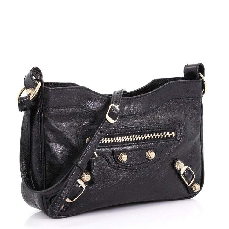 Balenciaga Hip Giant Studs Crossbody Bag Leather at 1stDibs balenciaga giant hip crossbody bag