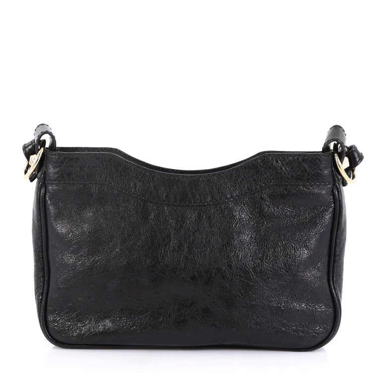 Balenciaga Hip Giant Studs Crossbody Bag Leather at 1stDibs