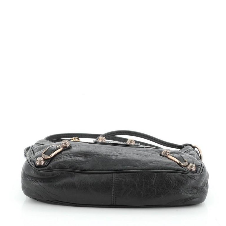 Balenciaga Hip Giant Studs Crossbody Bag Leather at 1stDibs