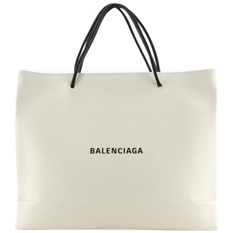 Balenciaga Horizontal Shopping Tote Leather Medium at 1stDibs