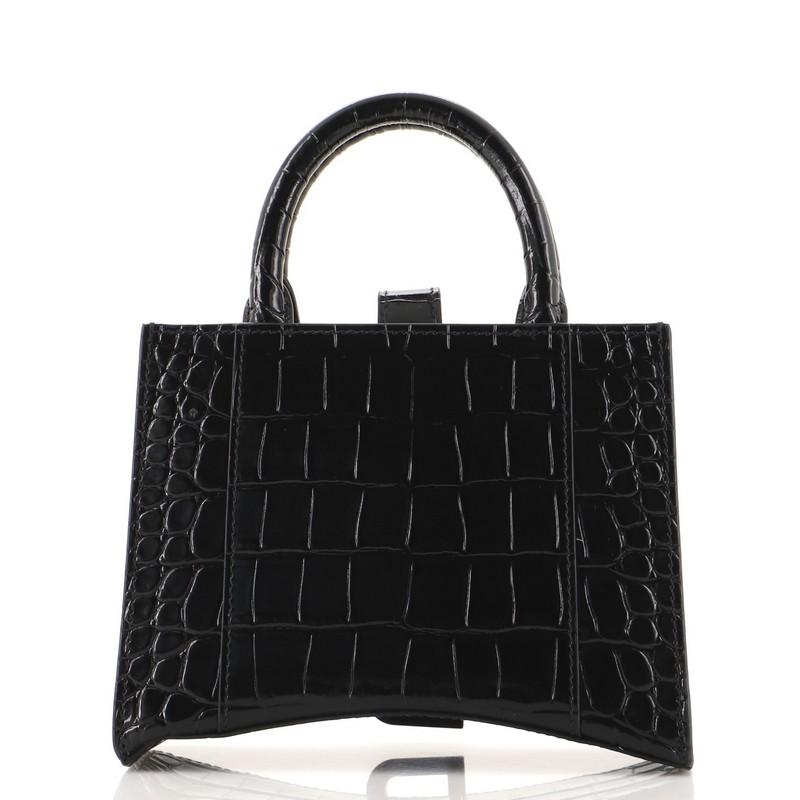 balenciaga hourglass small east-west tote bag