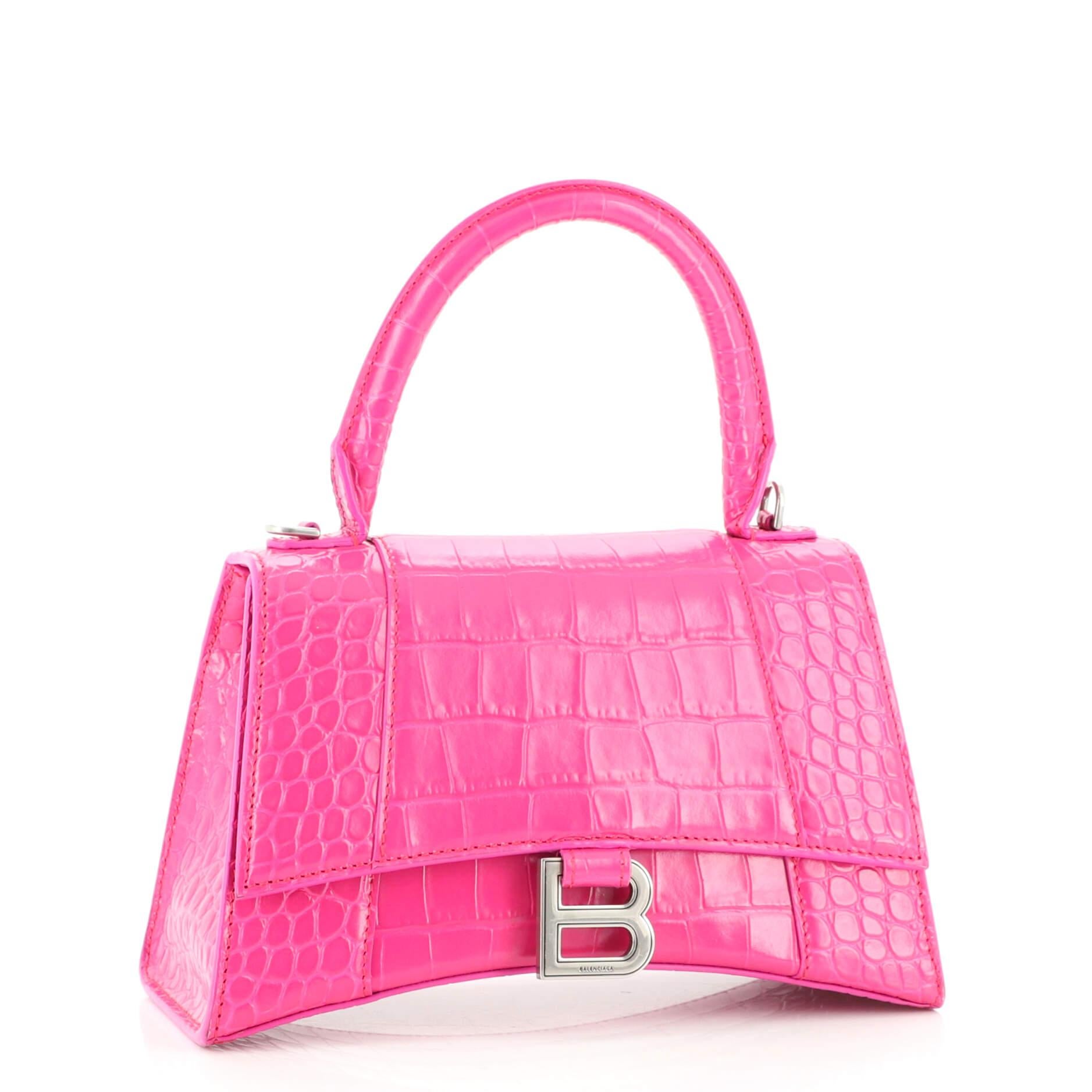 balenciaga croc purse