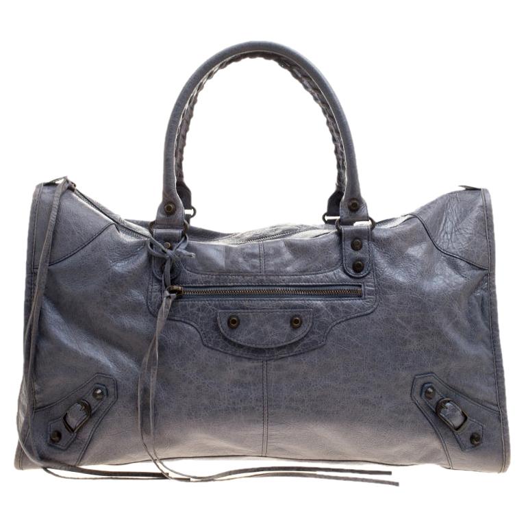 Balenciaga Jacinthe Leather Classic RH Work Tote For Sale at 1stDibs