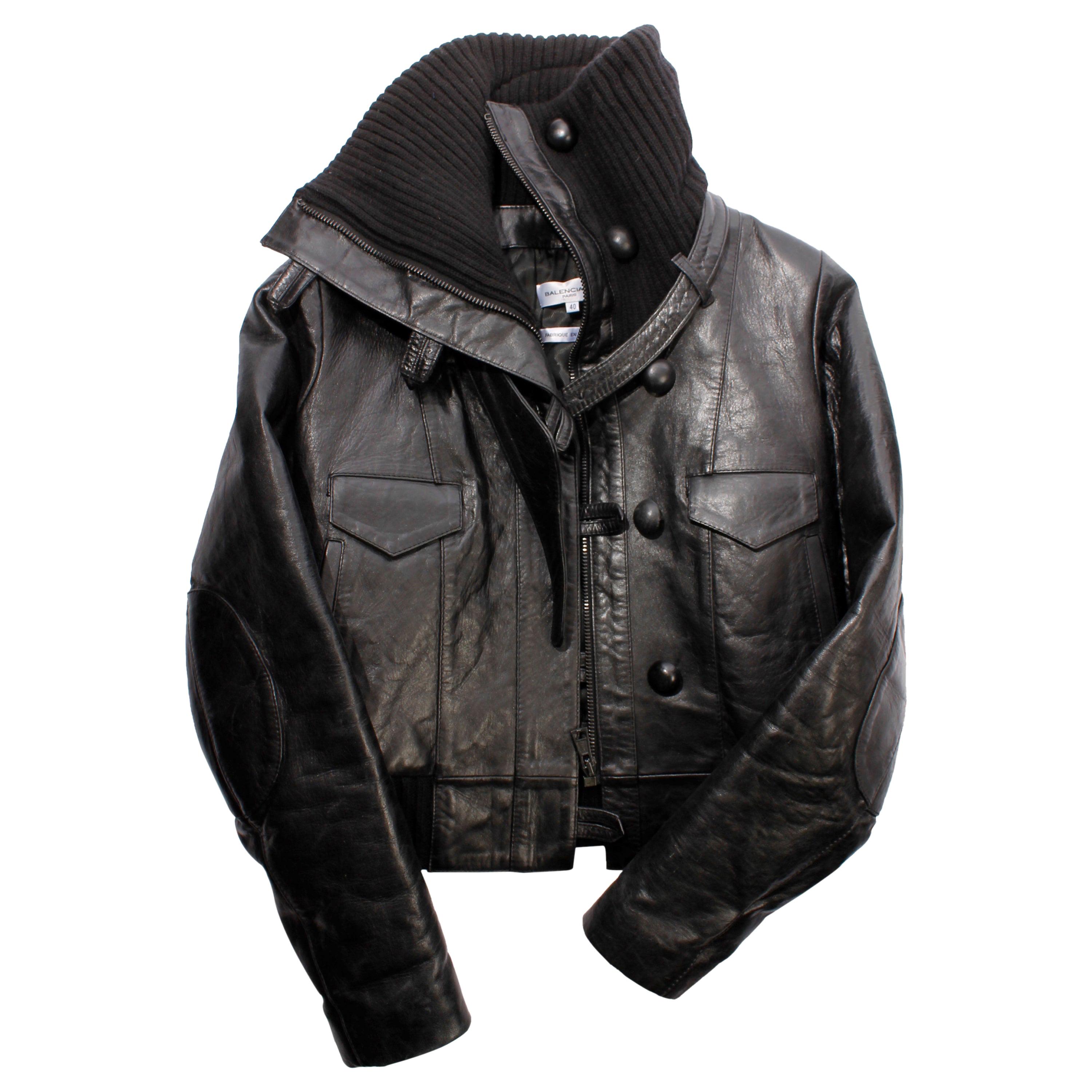 Balenciaga Jack - black leather