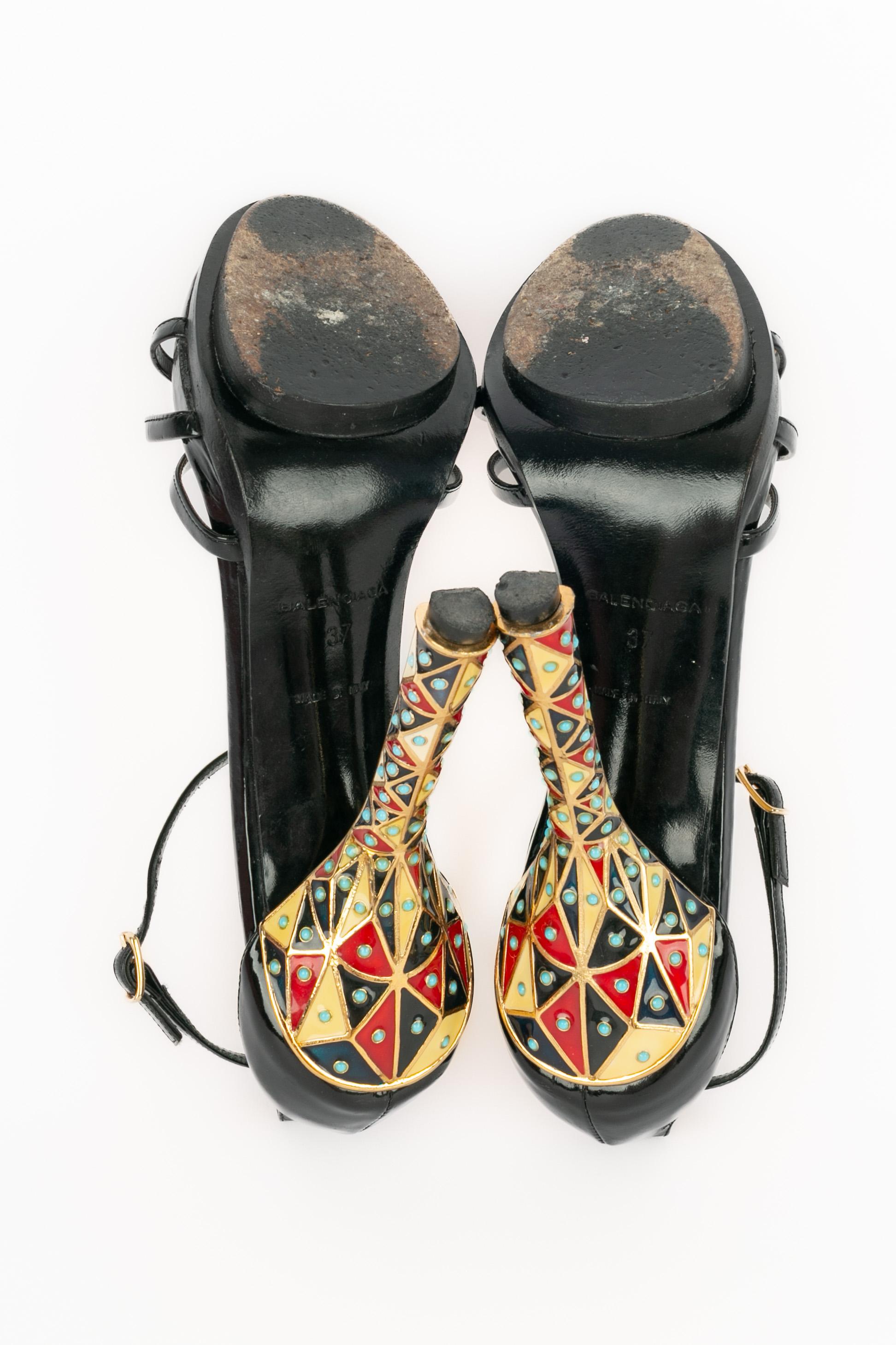 Balenciaga jewelry stilettoes en venta 7