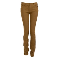 Pantalón Slim Fit Caqui Balenciaga Talla S