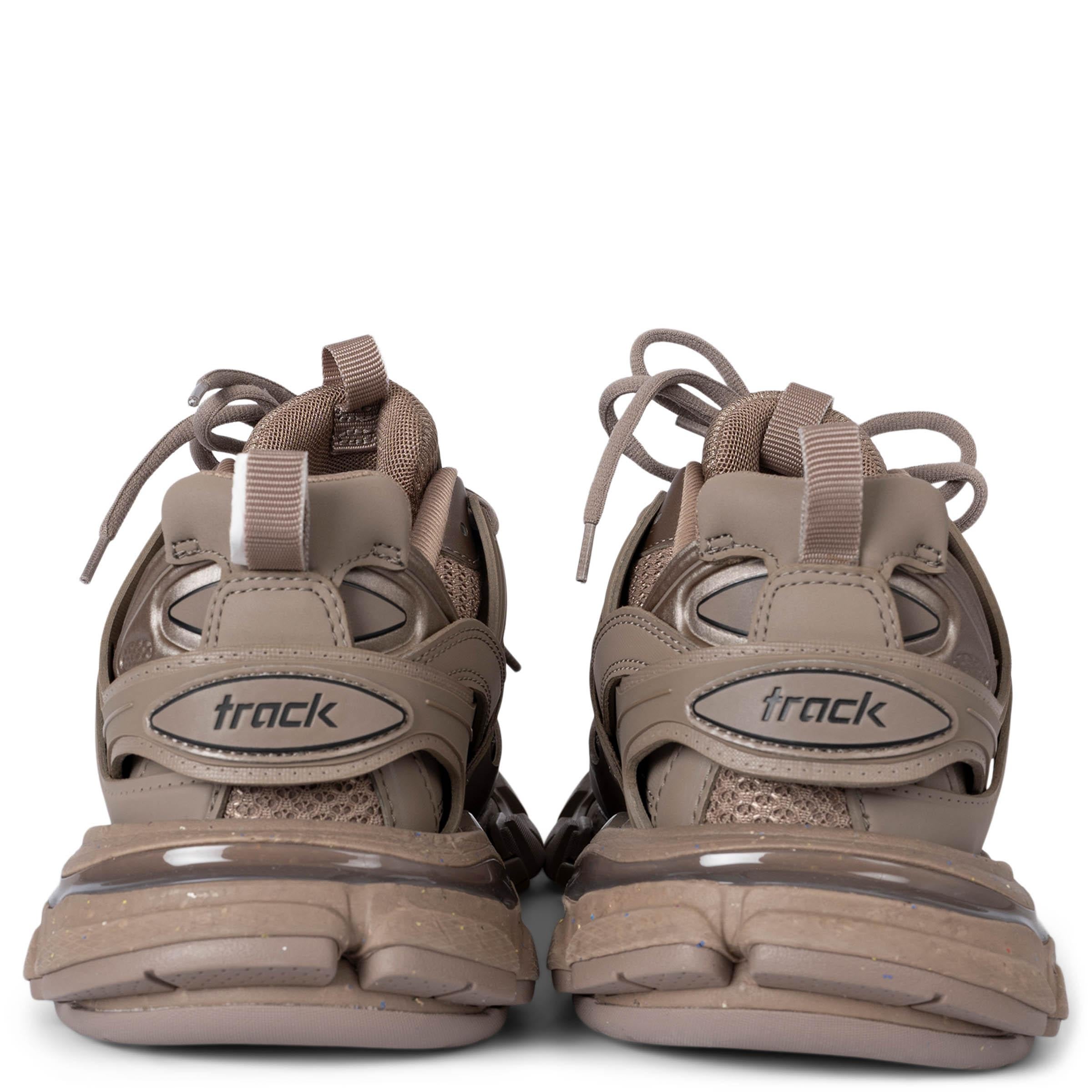 BALENCIAGA caqui topo malla y caucho TRACK Zapatillas Zapatillas 38 en Nuevo Estado en Zürich, CH