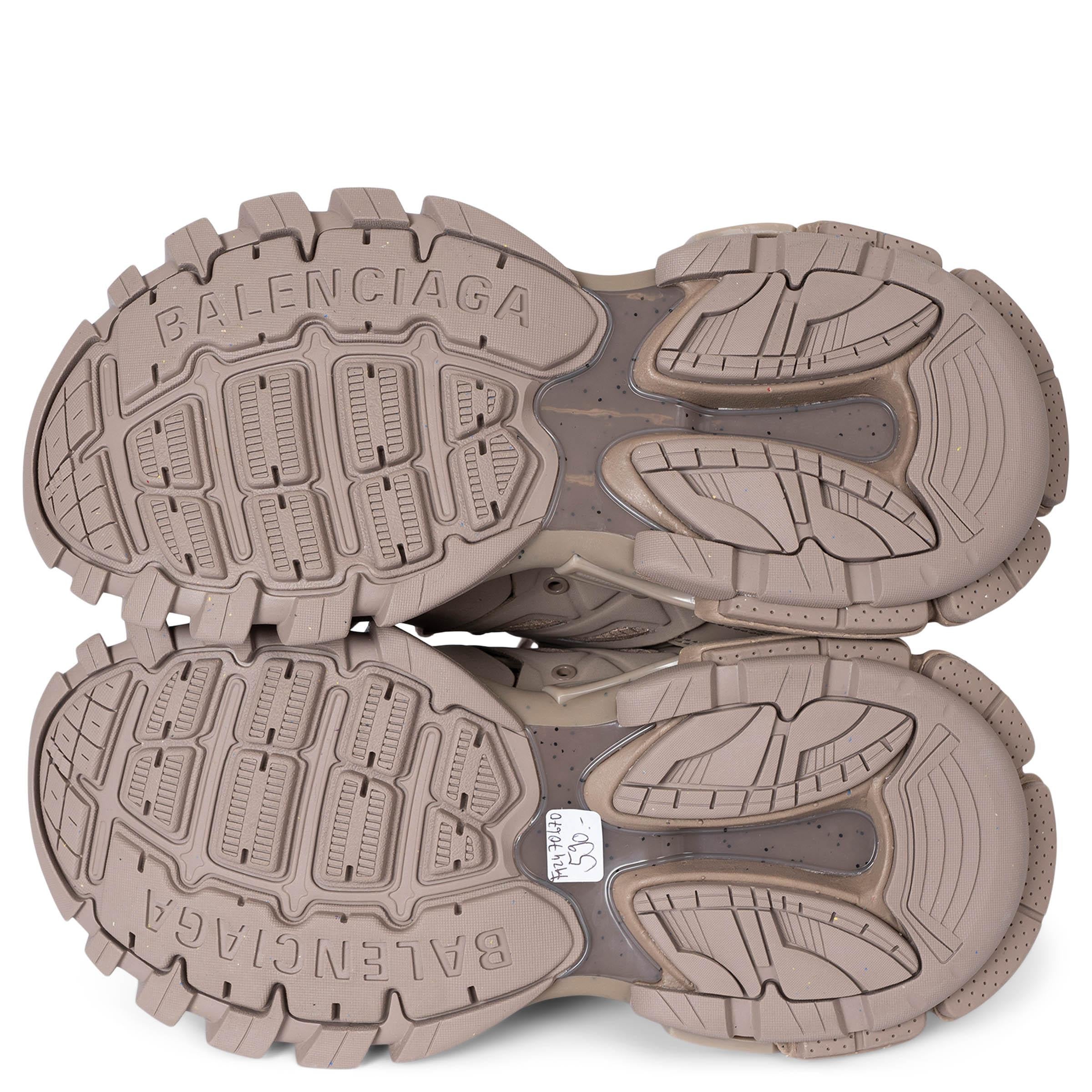 BALENCIAGA caqui topo malla y caucho TRACK Zapatillas Zapatillas 38 3