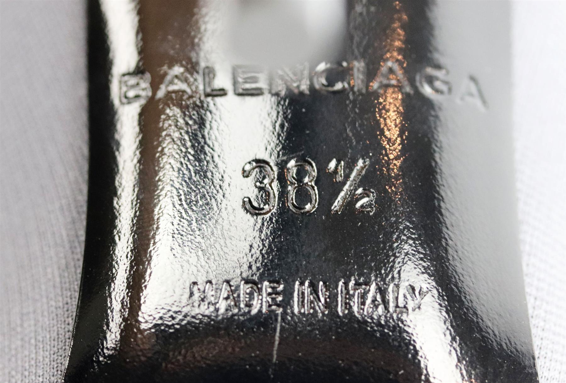 Black Balenciaga Knife Stretch Jersey Over The Knee Boots EU 38.5 UK 5.5 US 8.5 