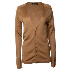 Balenciaga knit, brown cardigan