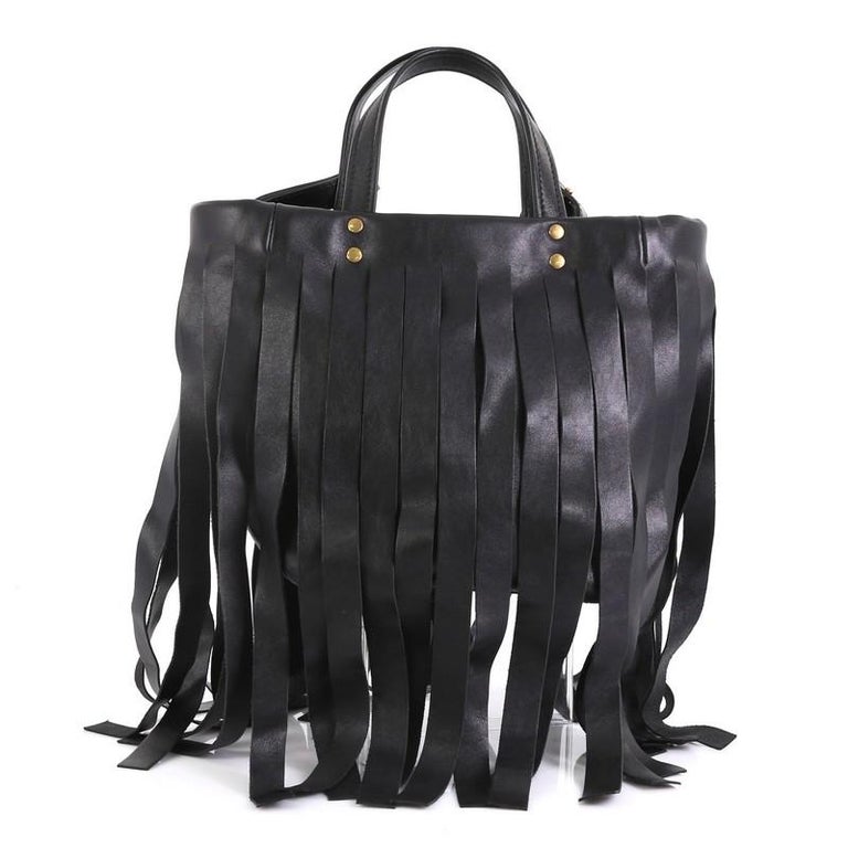 balenciaga laundry fringe bag