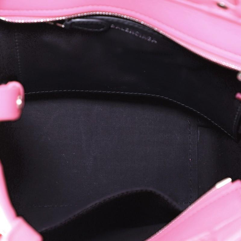 Balenciaga  Laundry Cabas Tote Fringe Leather XS In Good Condition In NY, NY