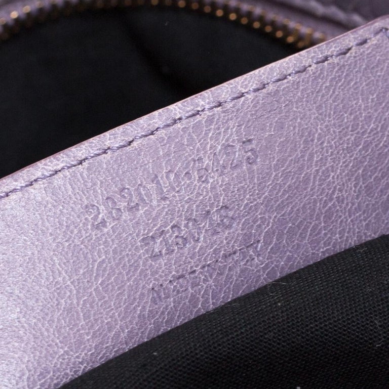 Balenciaga Lavender Leather Velo RGH Tote at 1stDibs