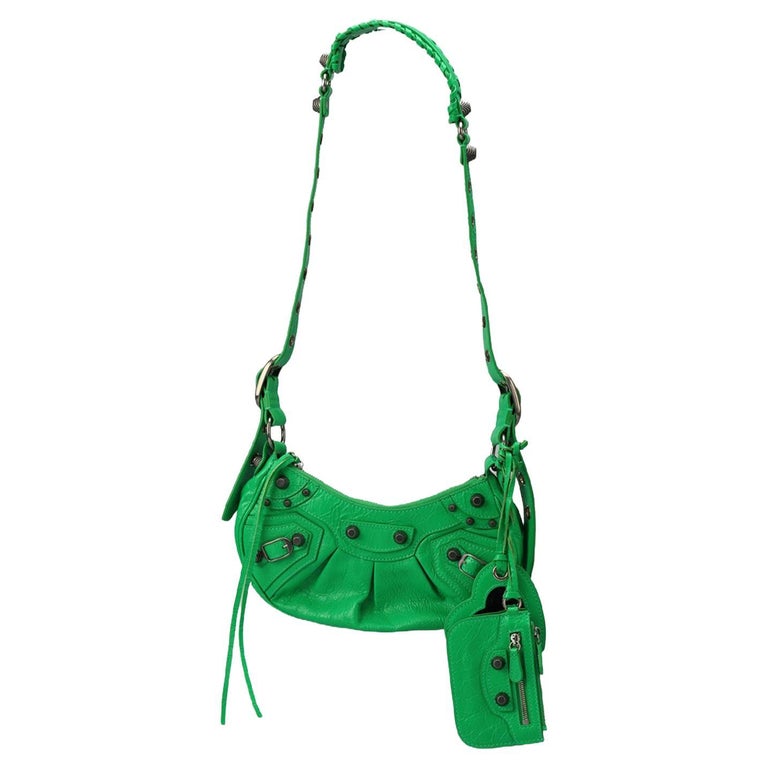 Green Xs 'le Cagole' Shoulder Bag