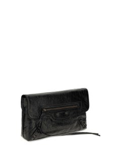 Balenciaga Le City Clutch — Black