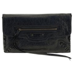 Balenciaga Le City Clutch — Black