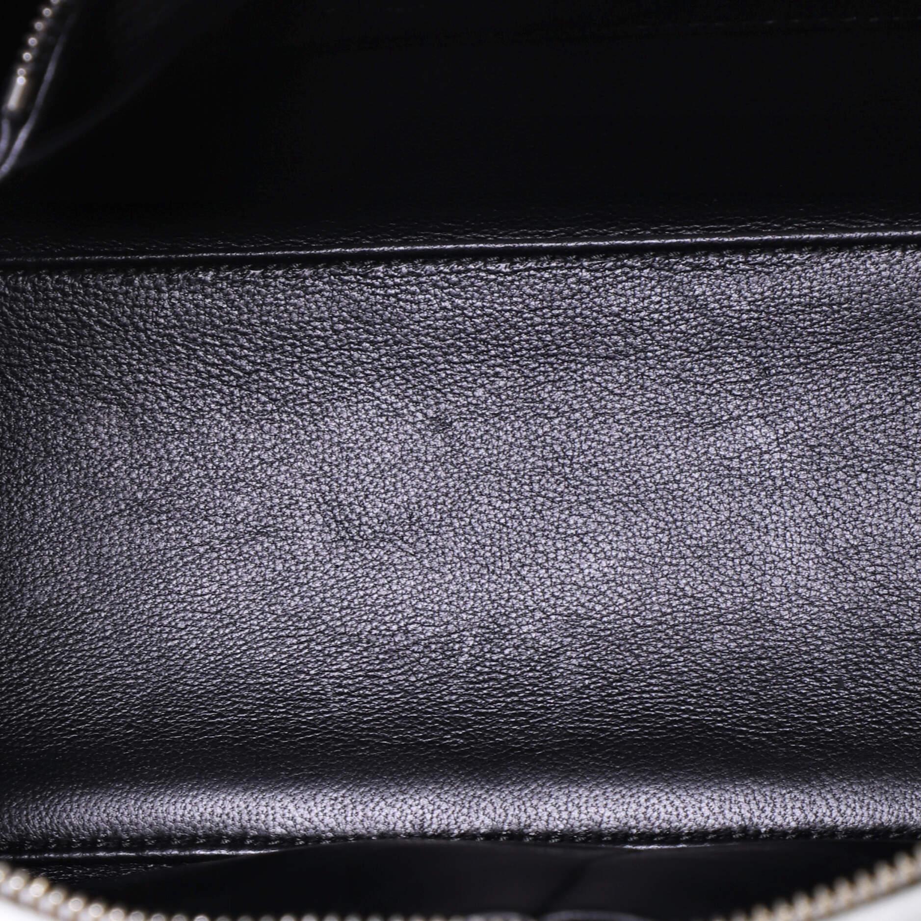Women's or Men's Balenciaga Le Dix Cartable Top Handle Bag Printed Leather Small