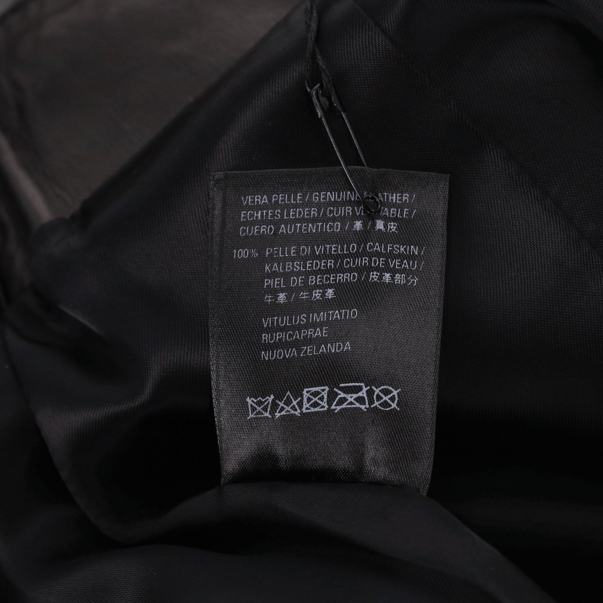Balenciaga Leather Godet Skirt 3