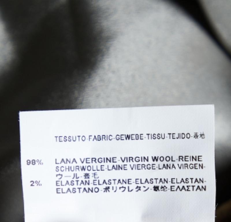 Balenciaga Hellbraunes ärmelloses Midikleid aus Wolle L im Zustand „Hervorragend“ im Angebot in Dubai, Al Qouz 2