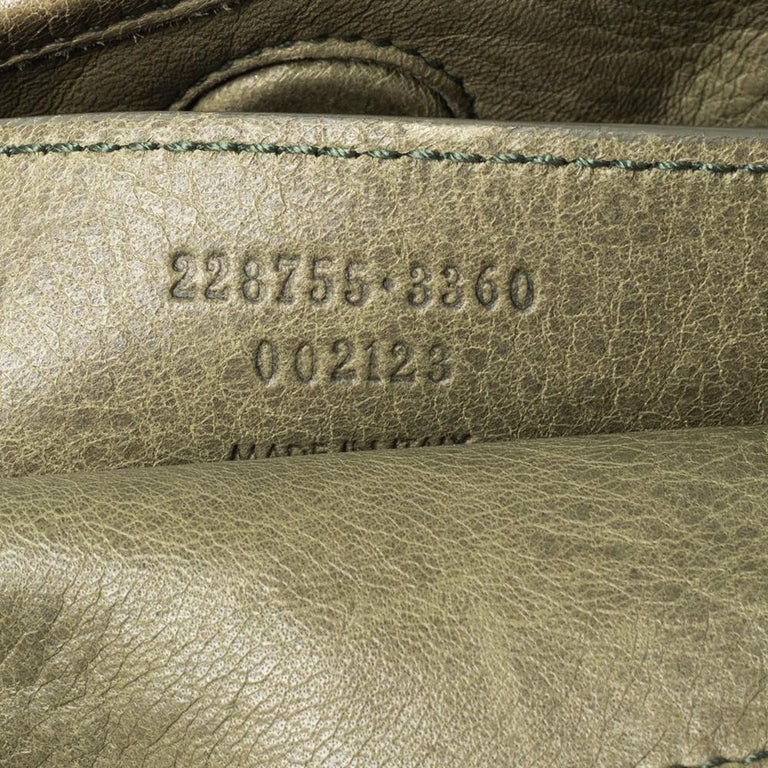 balenciaga motorcycle bag olive