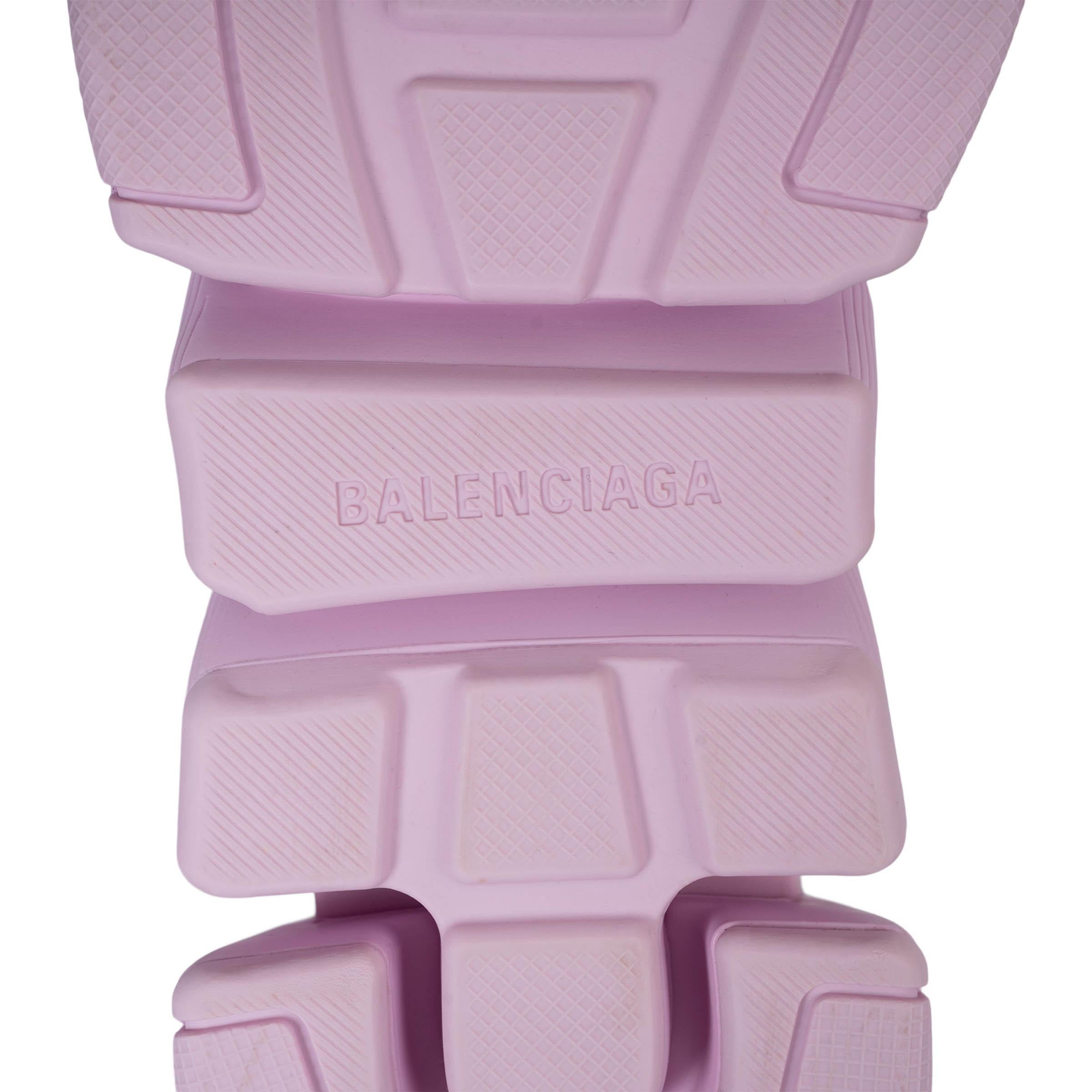 BALENCIAGA light pink 2020 SPEED 2.0 SOCK Sneakers Shoes 38 For Sale 3