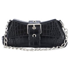 Balenciaga Lindsay Chain Strap Shoulder Bag Leather