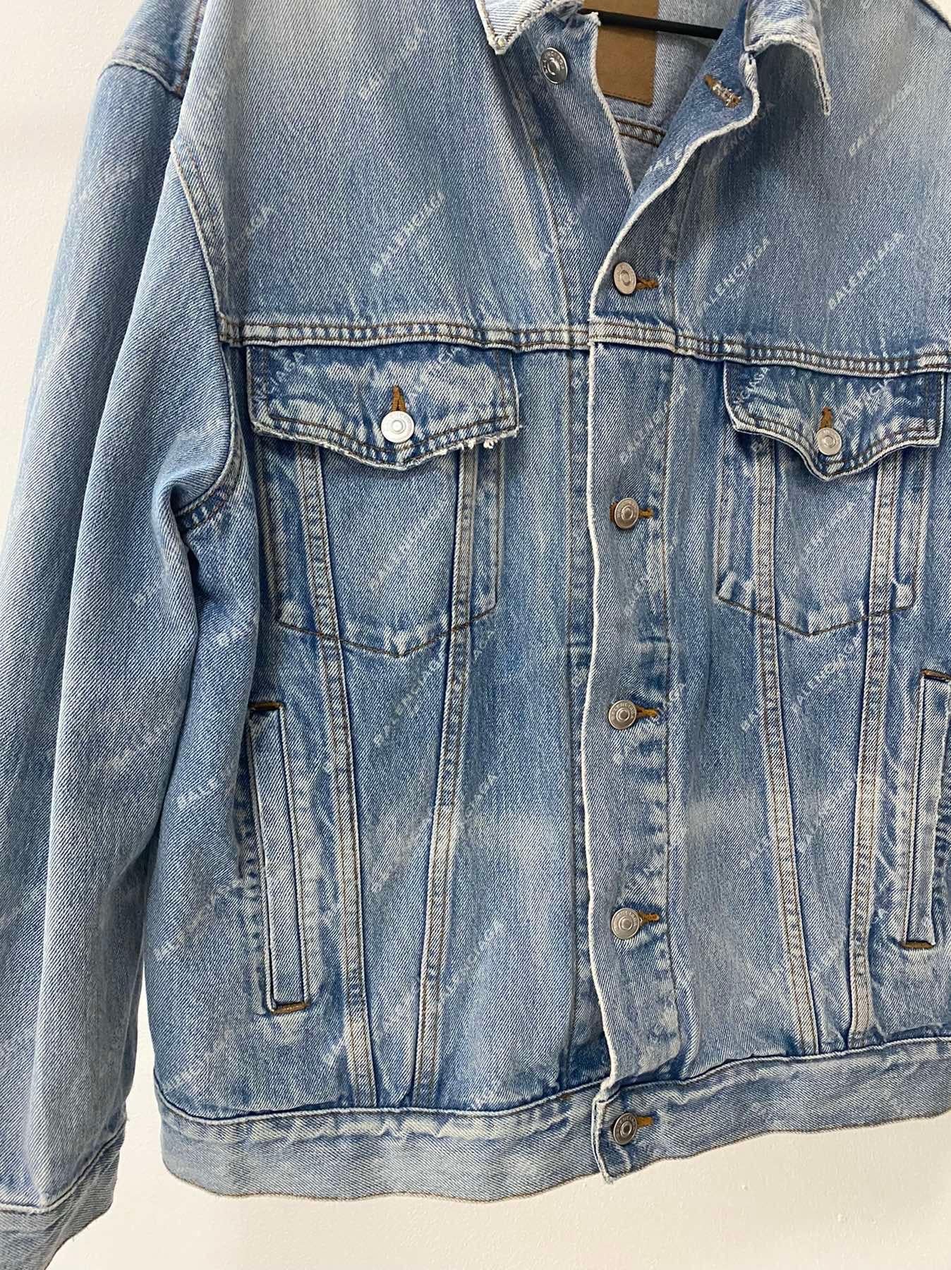 A casual staple like this blue wash Balenciaga denim jacket will go far in your seasonless edit. 
Oversized in fit so that it can be layered over knitwear and casual T-shirts in equal measure, it has faded touches for an essential pre-worn look and