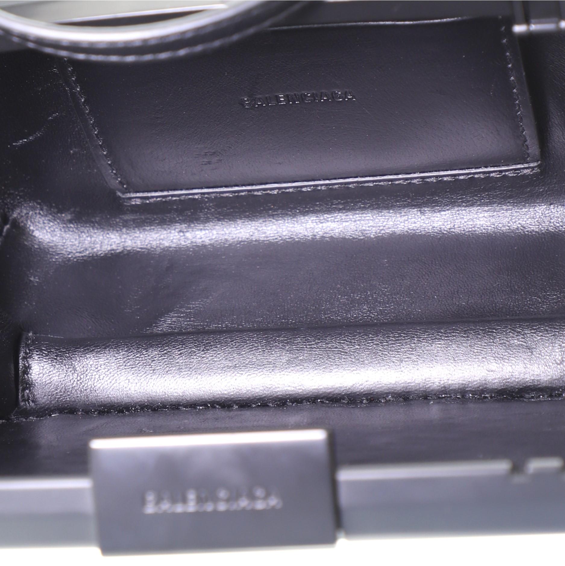 Lunchbox-Tasche aus Kunststoff mit Logo von Balenciaga 1
