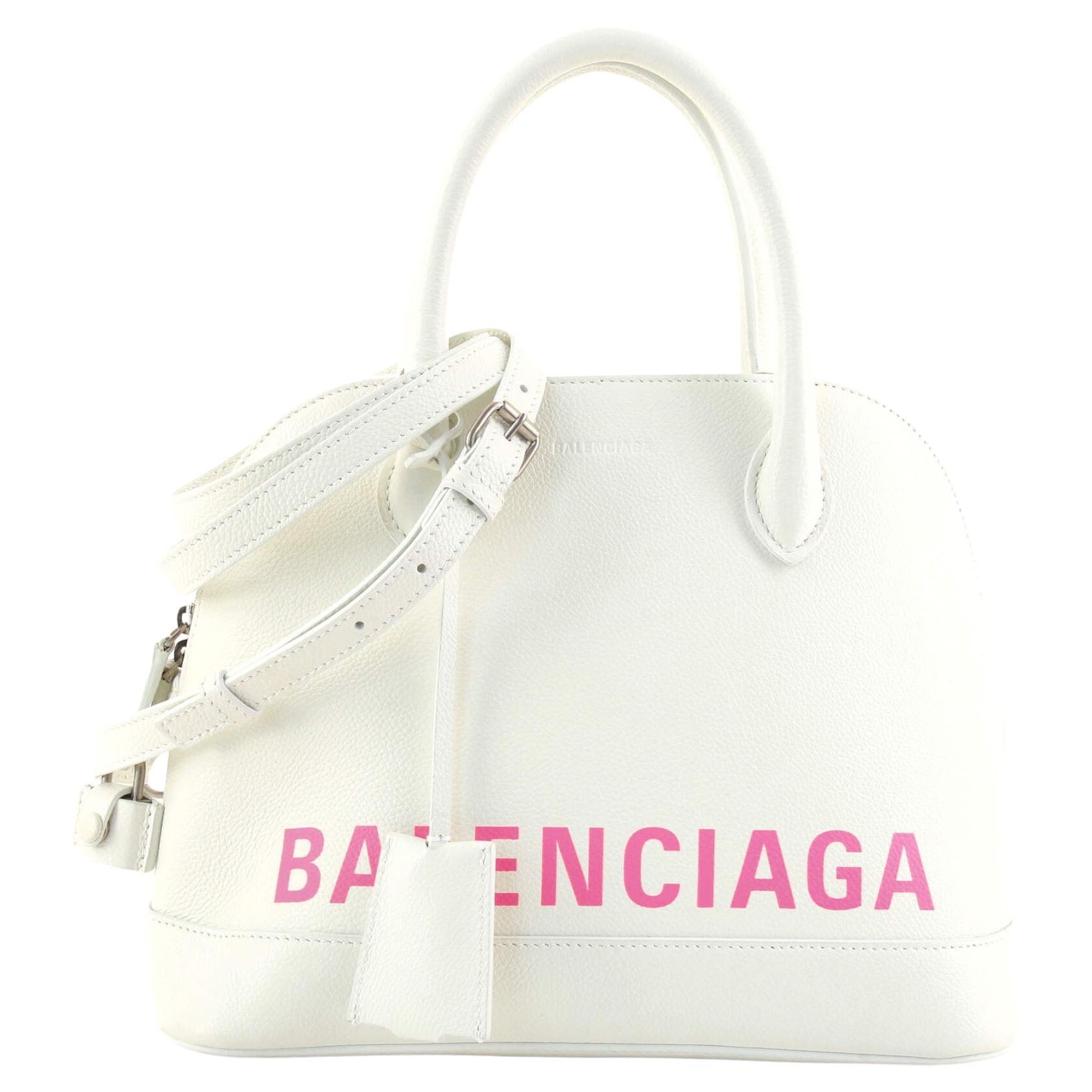 balenciaga city mini white