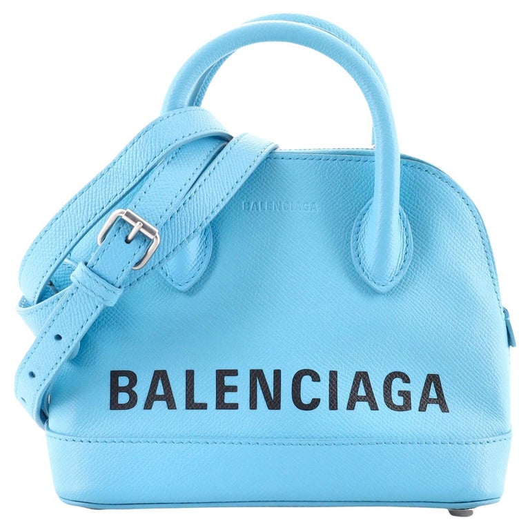 Balenciaga Logo Ville Bag Leather XXS For Sale at 1stDibs