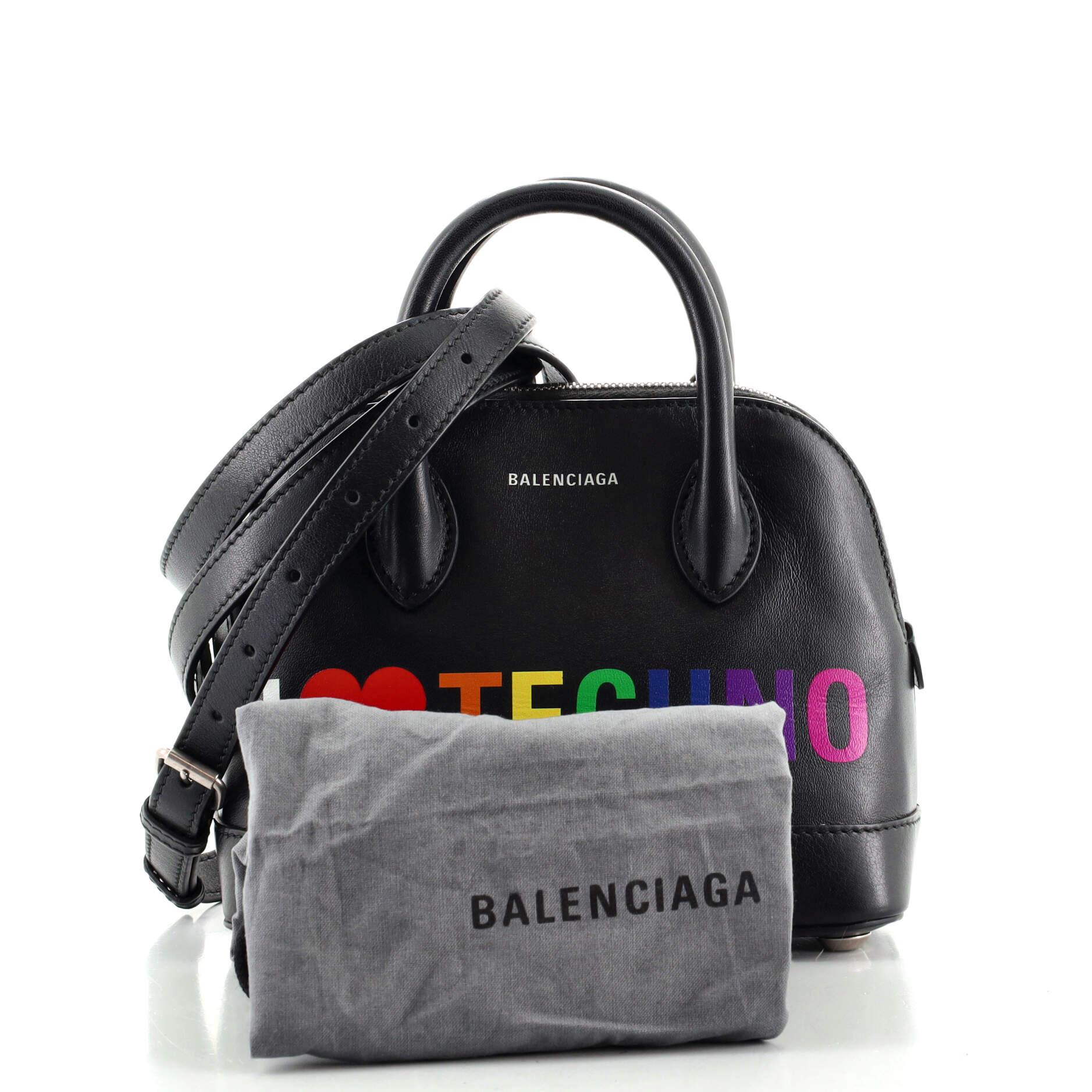 I love techno balenciaga bag clearance
