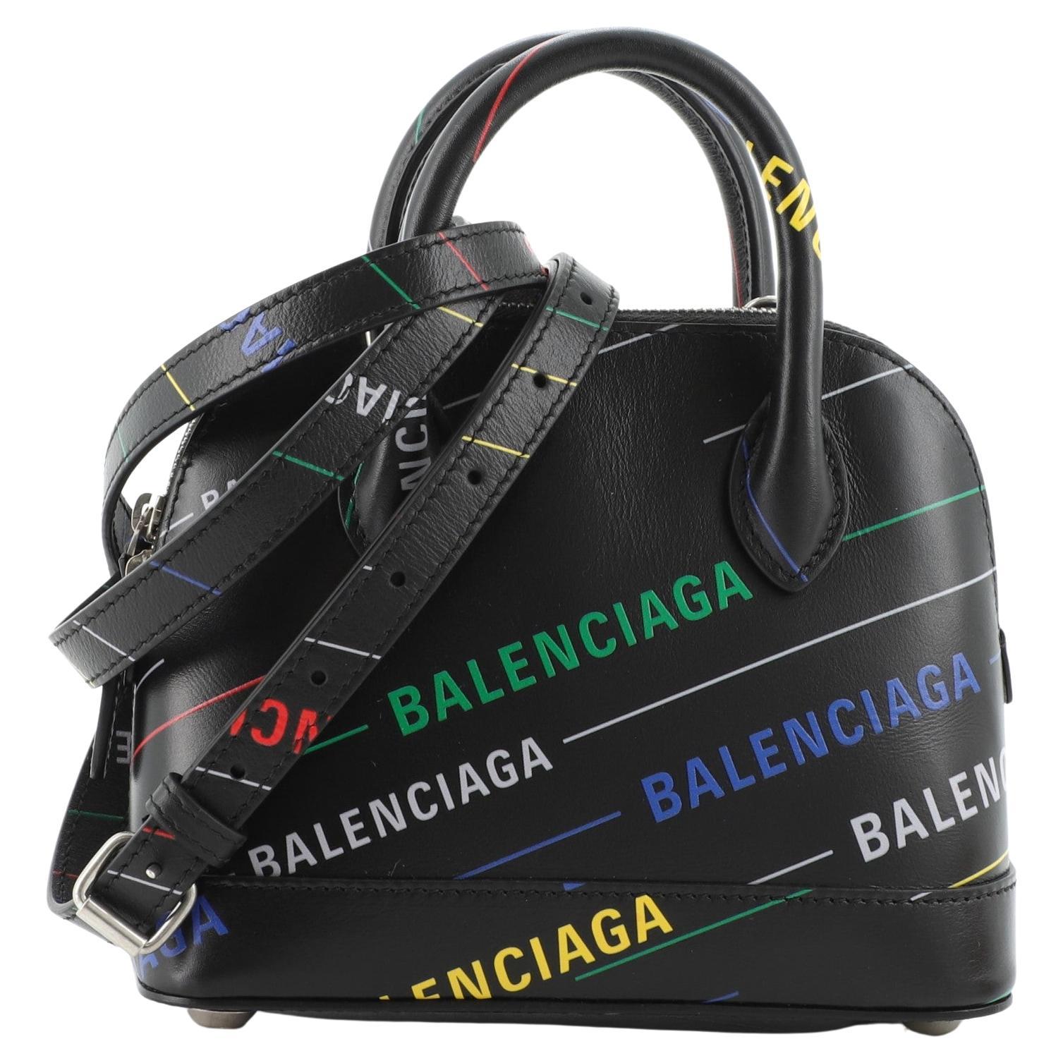 Balenciaga Le Dix Zip Cartable Top Handle Bag Leather and Ostrich Medium at 1stDibs balenciaga