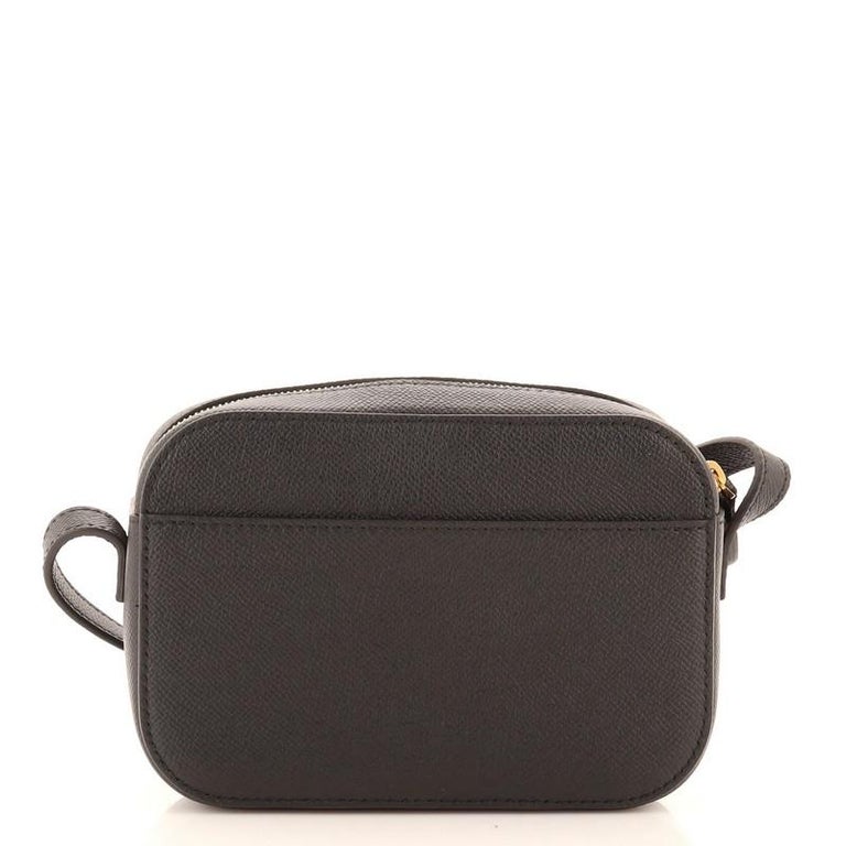 Balenciaga Logo Ville Camera Bag Leather XS at 1stDibs