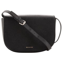 Balenciaga Logo Ville Day Bag Leather Small